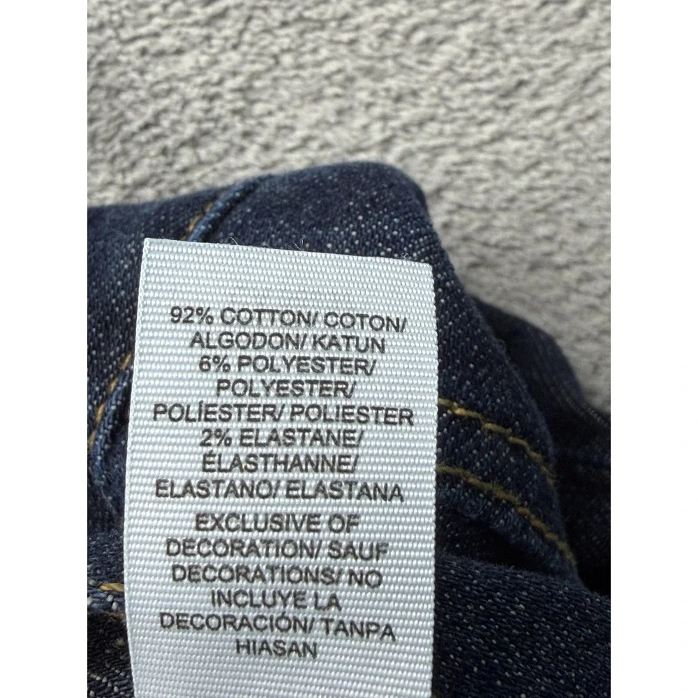 Lucky Brand 410 Jeans Mens Measured 38x32 Dark‎ Wash Blue Athletic Slim